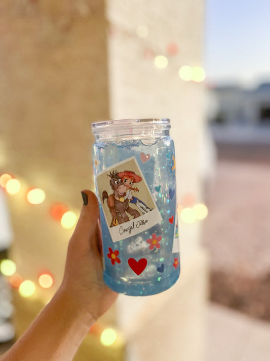 Toy Friends snow globe tumbler - acrylic