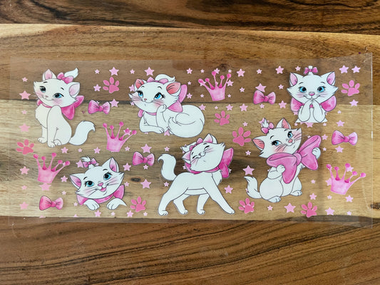 Pink Bow Cats Wraps