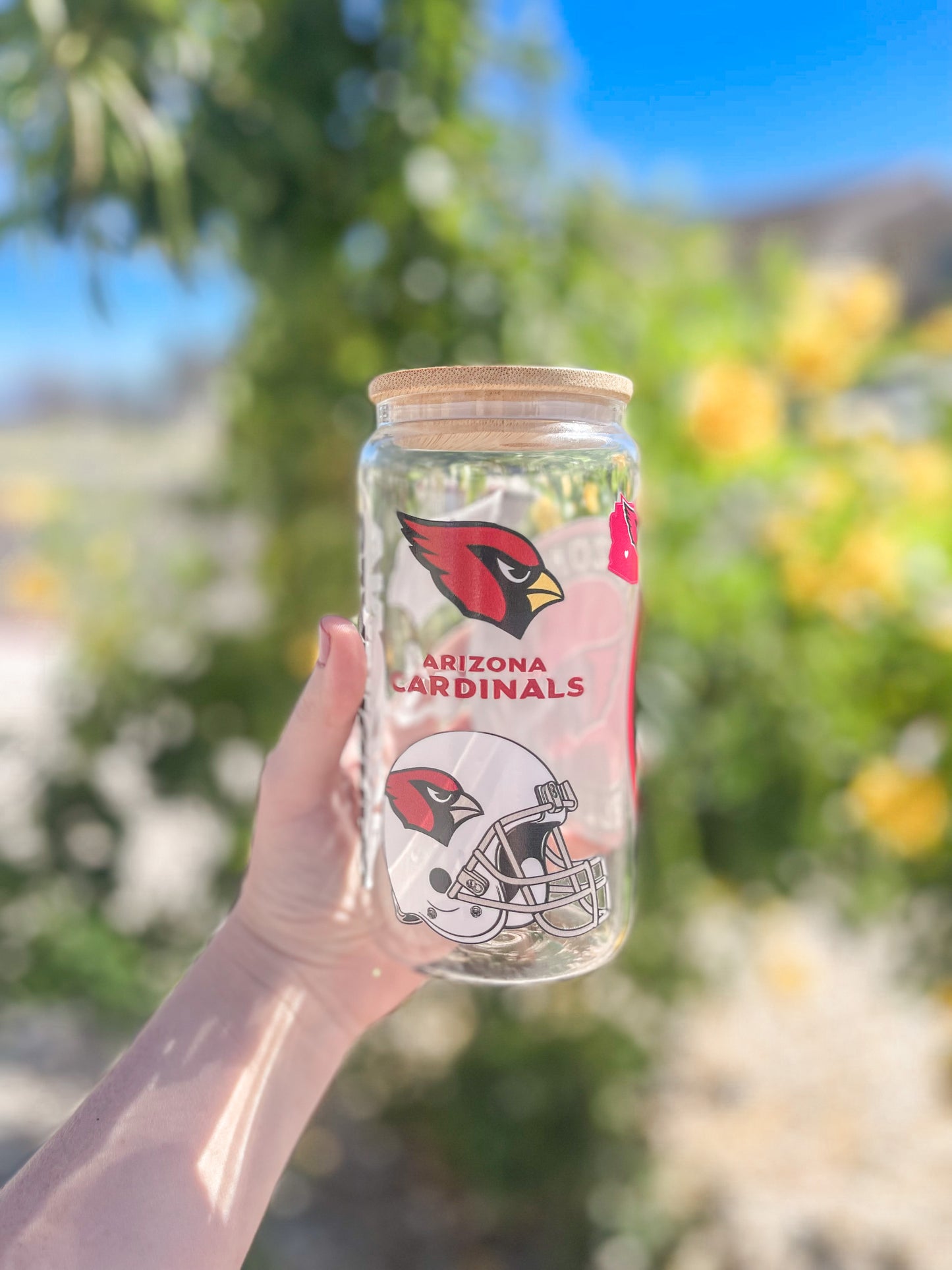 AZ Cardinals tumbler - glass