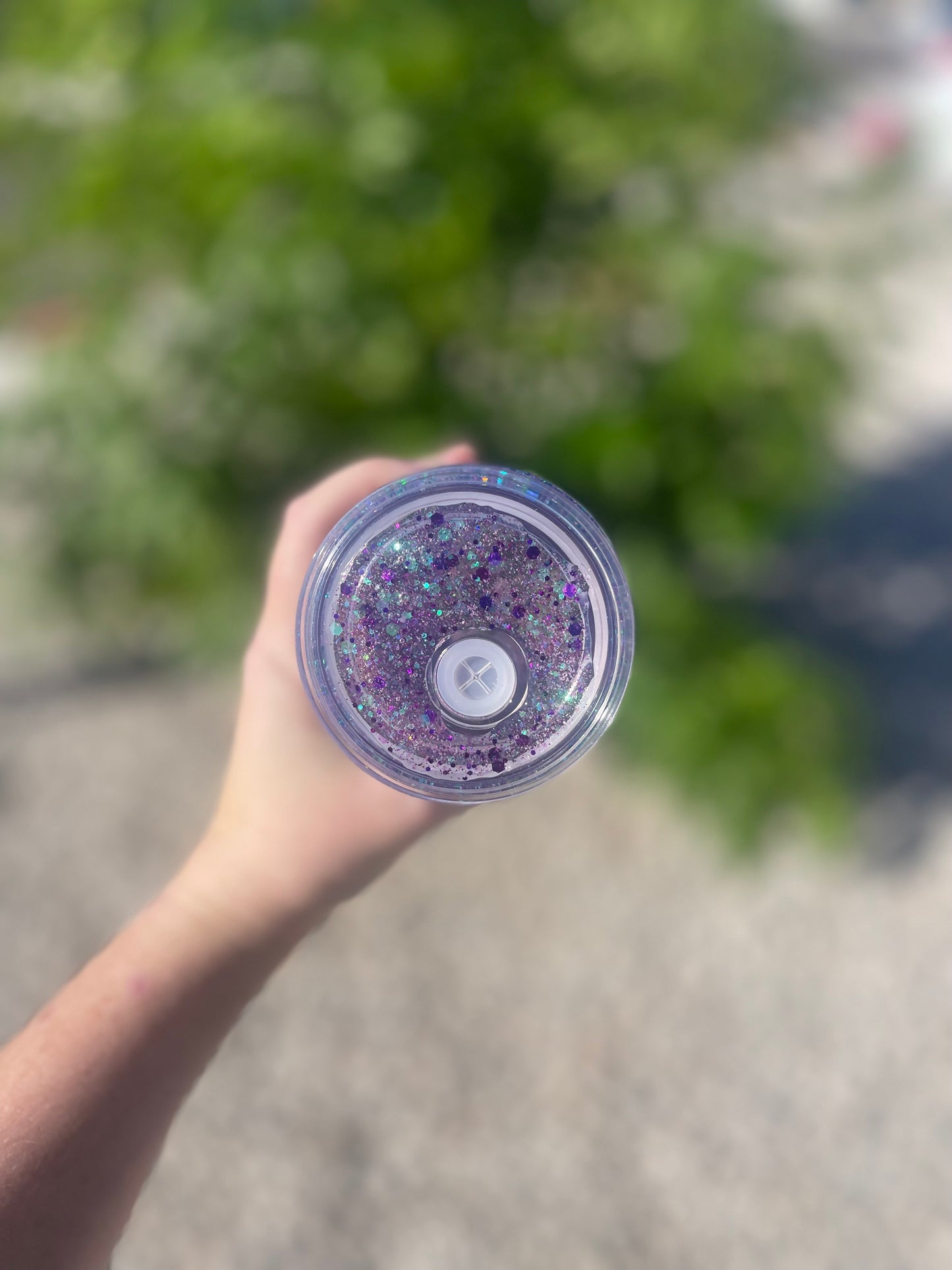 Eleven snow globe tumbler