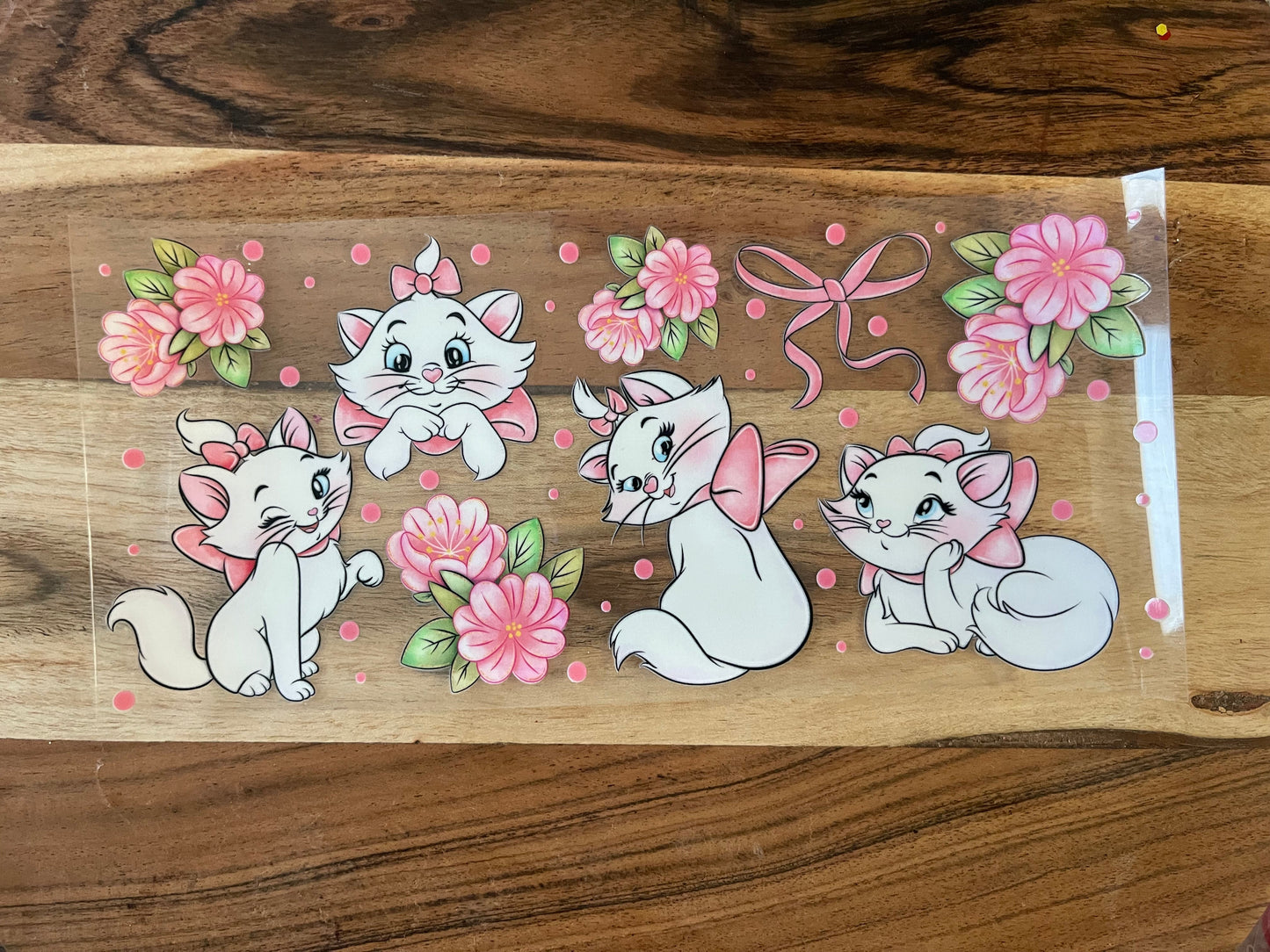 Pink Bow Cats Wraps