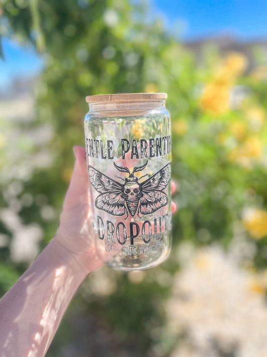 Gentle Parent Dropout tumbler - glass