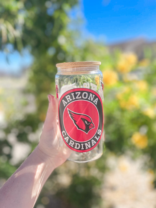 AZ Cardinals tumbler - glass