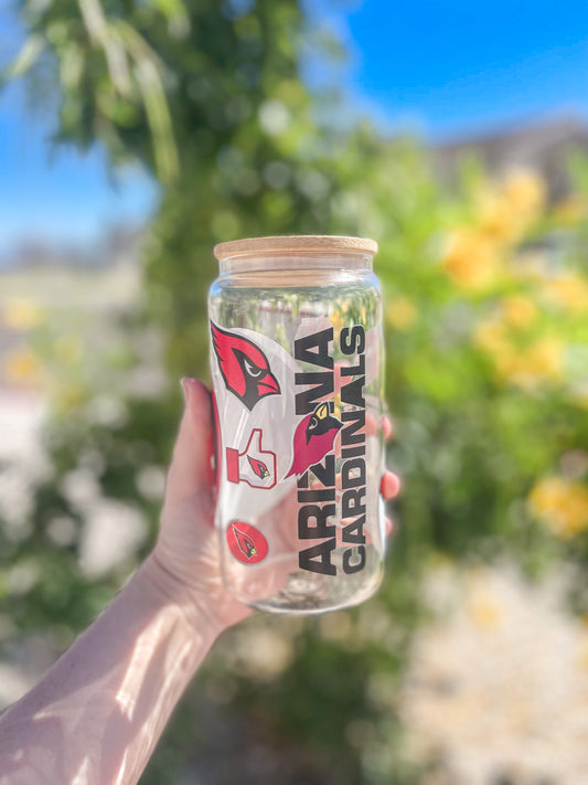 AZ Cardinals tumbler - glass